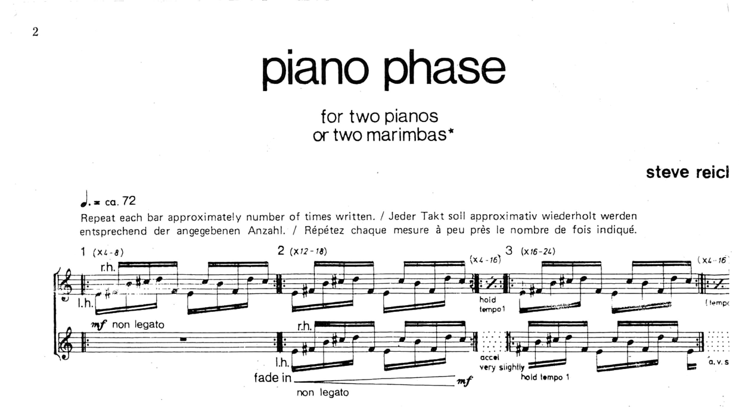 Piano Phase